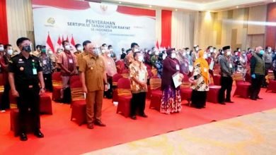 Masyarakat Kukar Ikut Kebagian Program Sertifikat Tanah dari Presiden Joko Widodo