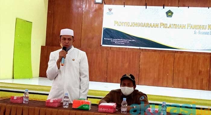 Baznas Bontang Gelar Pelatihan Fardu Kifayah di Kecamatan Bontang Selatan