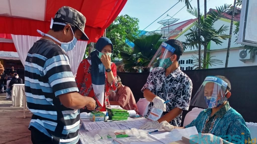 KPU Bontang Gelar Simulasi Protokol Kesehatan Jelang Pencoblosan