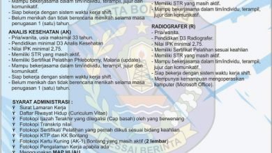 Lowongan Kerja November RS Amalia Bontang