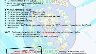Lowongan Kerja November Bontang PT Kontrol Power Utama