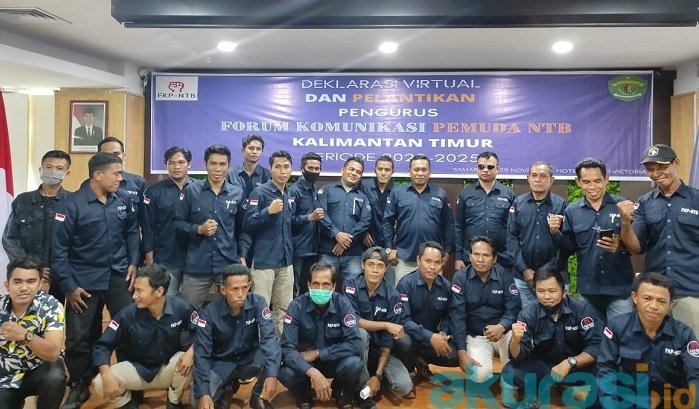 Deklarasi Pendirian dan Pelantikan Secara Virtual, DPD FKP NTB Resmi Berdiri di Kaltim