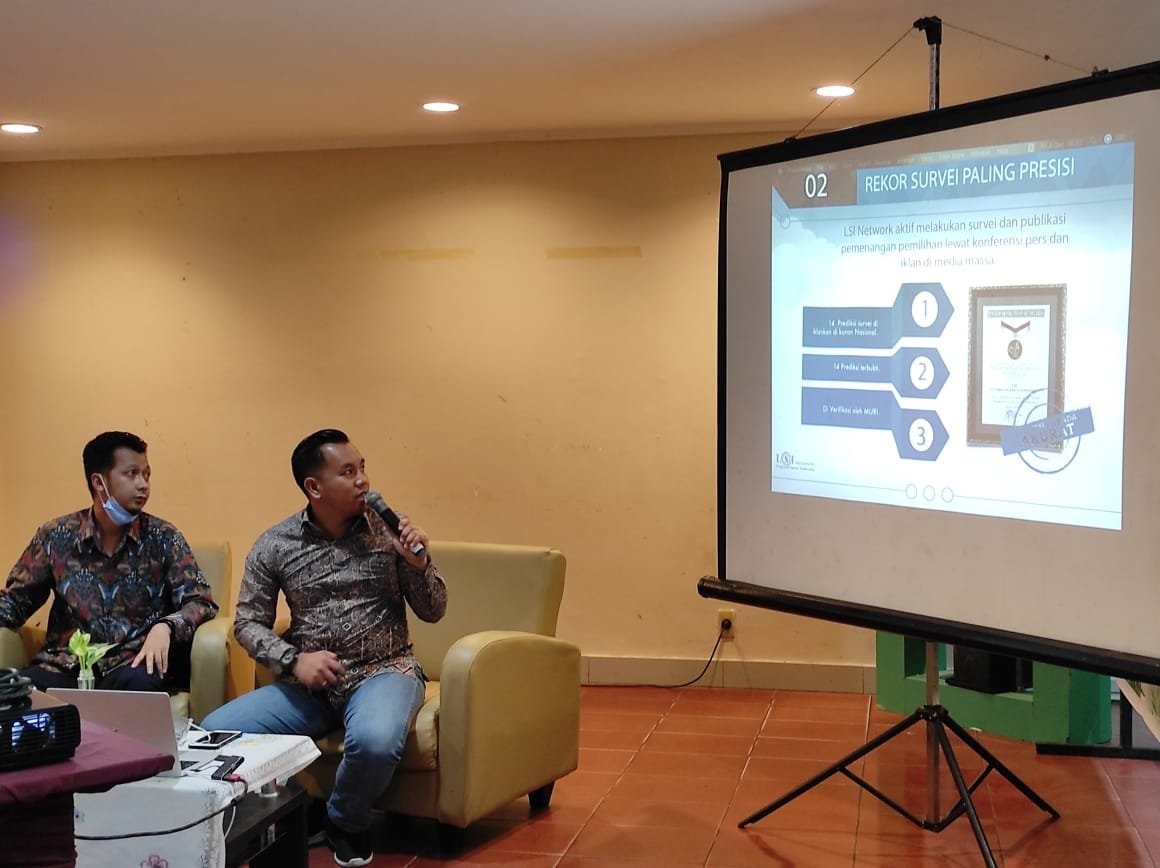 Rilis Survei Pilkada Samarinda, JIP dan LSI Unggulkan Andi Harun-Rusmadi Dihampir Semua Lini