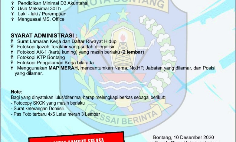 Lowongan Kerja PT Yepeka Usaha Mandiri Desember