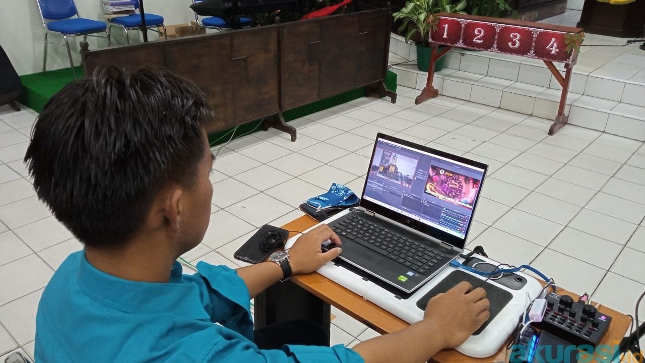 Tak Ingin Wabah Covid-19 Meluas, Umat Nasrani di Bontang Pilih Rayakan Natal dan Ibadah Via Dering