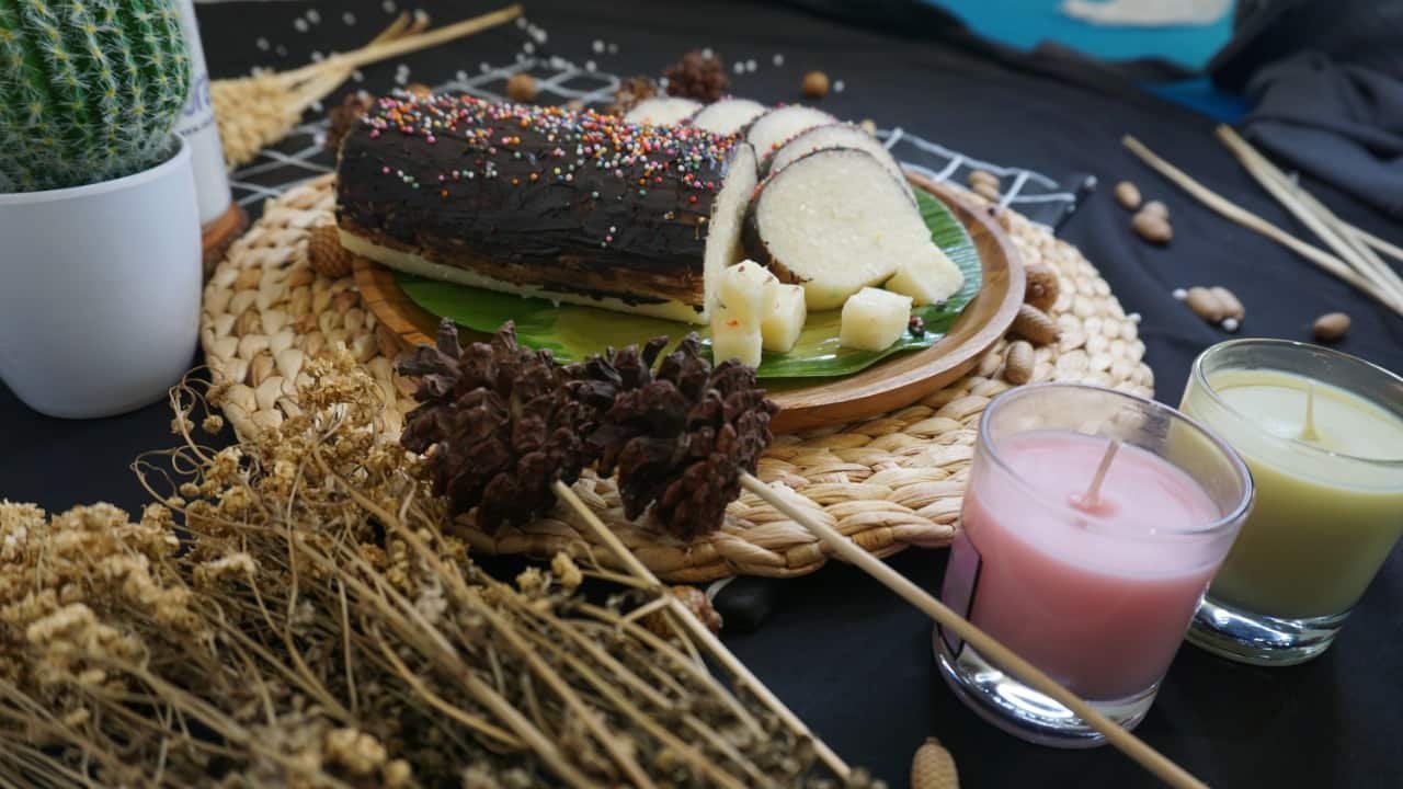 Getuk Gulung Topping Bontang