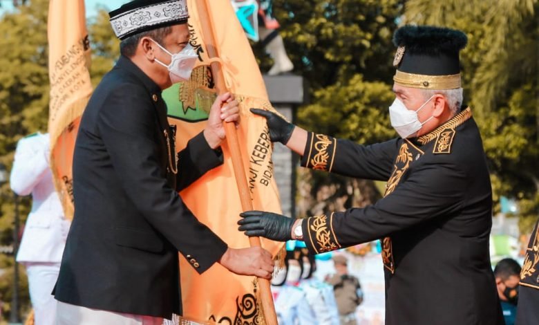 Pemkot Bontang Raih 6 Panji Keberhasilan Pembangunan