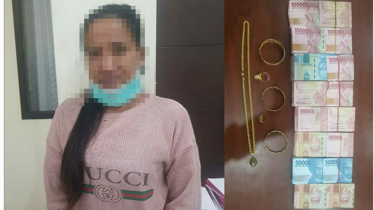 Terlilit Utang, Seorang Ibu Rumah Tangga di Sangatta Nekat Curi Harta Milik Tetangga yang Capai Ratusan Juta