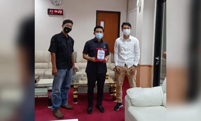 SMSI Kaltim Kunjungi Bontang, Diharapkan Jadi Kontrol Legal Media Siber