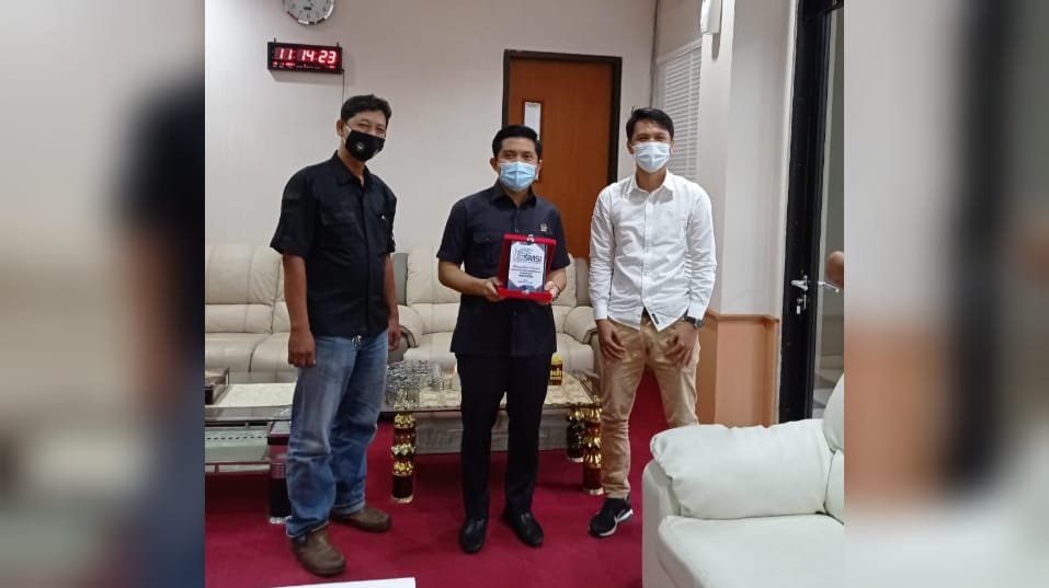 SMSI Kaltim Kunjungi Bontang, Diharapkan Jadi Kontrol Legal Media Siber