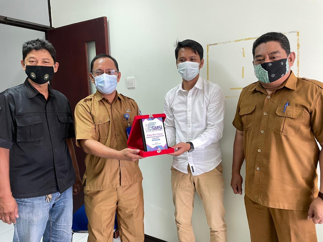 SMSI Kaltim Kunjungi Bontang, Diharapkan Jadi Kontrol Legal Media Siber
