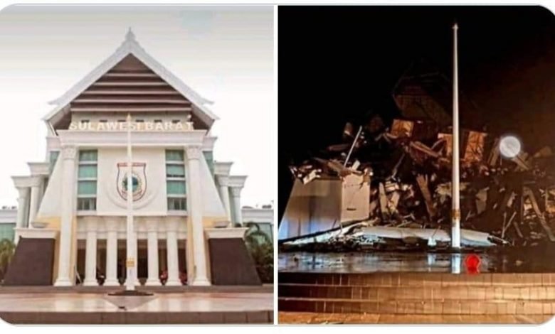 Gempa Susulan Majene 6,2 SR sampai Mamuju, 3 Orang Meninggal Dunia