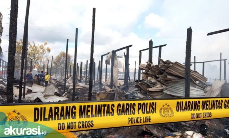 Di Balik Kebakaran Pasar Citra Mas Loktuan, Ada Kerugian Miliaran yang Ikut Ludes Terbakar