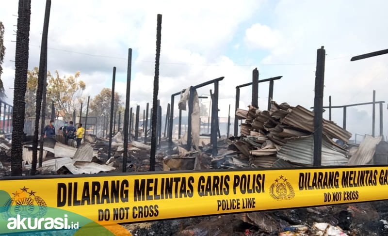 Di Balik Kebakaran Pasar Citra Mas Loktuan, Ada Kerugian Miliaran yang Ikut Ludes Terbakar