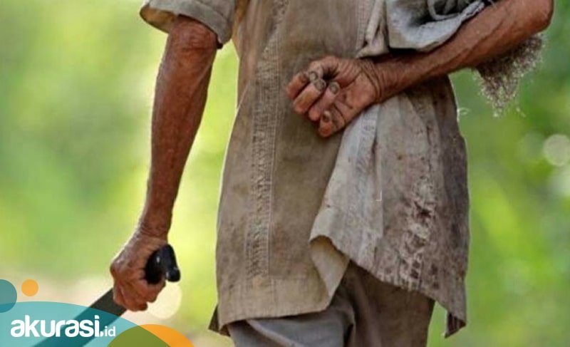 Diduga Gangguan Jiwa, Tanpa Sebab Pria di Samarinda Bacok Tetangga 