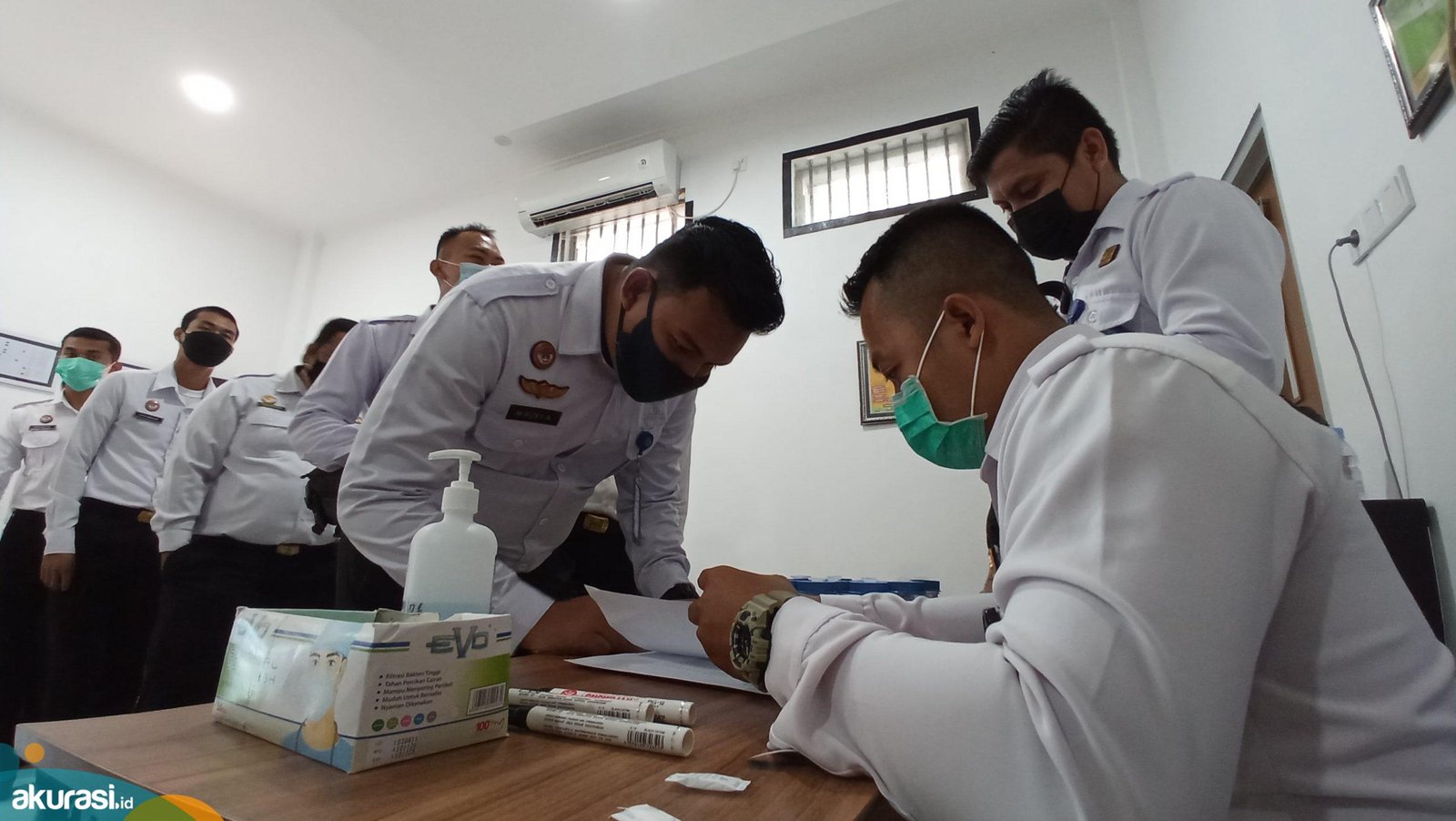Disebut Sarang Narkoba, Lapas Bontang Gelar Tes Urine, 7 Orang Mangkir 