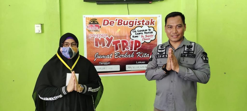 My Trip My Jumat Berkah, Cara De’Bugistak Berbagi dan Bangun Budaya Hafalan Alquran Para Napi Lapas Bontang