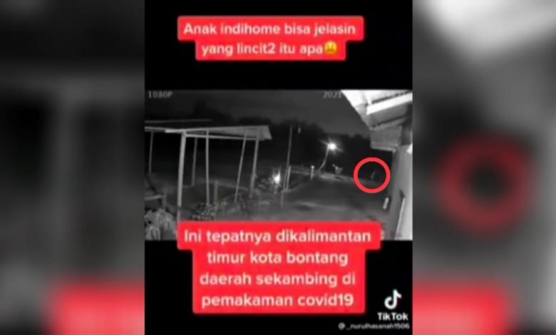Seram! Ada Pocong Lompat-lompat di Pemakaman Covid Bontang Lestari ?