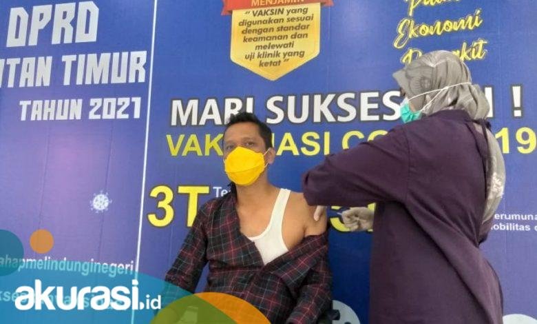 Anggota DPRD Kaltim Ramai-Ramai Ikuti Vaksin, Tyo: Ini Tujuannya Memperkuat Antibod