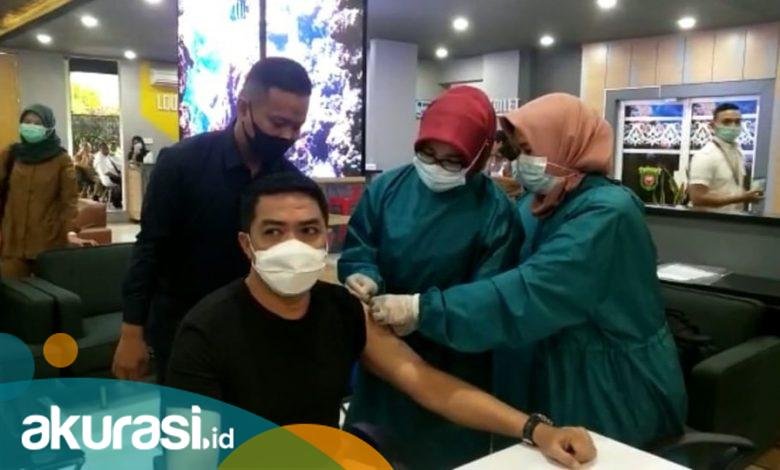 Pimpin Vaksinasi Kedua Pemkot Samarinda, Andi Harun: Semuanya Aman Saja, Tidak Sakit