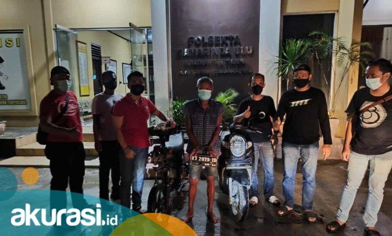 Kepepet Butuh Uang, Jukir Mini Market di Jalan Antasari Gasak 2 Unit Motor Tetangganya