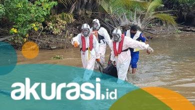 Jasad ABK Kapal Kelotok Putri Tunggal Pengangkut Batu Bara Ditemukan Mengapung di Saliki