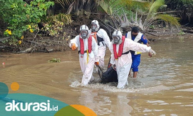 Jasad ABK Kapal Kelotok Putri Tunggal Pengangkut Batu Bara Ditemukan Mengapung di Saliki