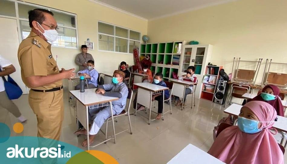 Inisiasi Pembelajaran Tatap Muka di 4 Sekolah Dasar, Rusmadi: Ini Bagian Program Sekolah Tangguh 