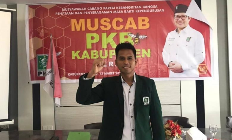 Sutomo Jabir Terpilih Ketua PKB Berau, Yakin Bisa Membesarkan Partai di Batiwakkal