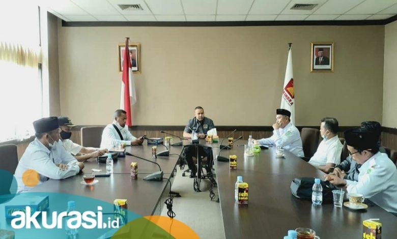 Terima Kunjungan Para Kades Kecamatan Anggana, Reza Fachlevi: Walau Sulit, Kita Berjuang Bangun Kukar