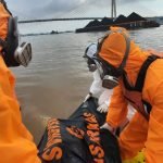 Pemancing Korban Abrasi di Jembatan Mahkota II Ditemukan Meninggal Setelah Tenggelam di Sungai Mahakam
