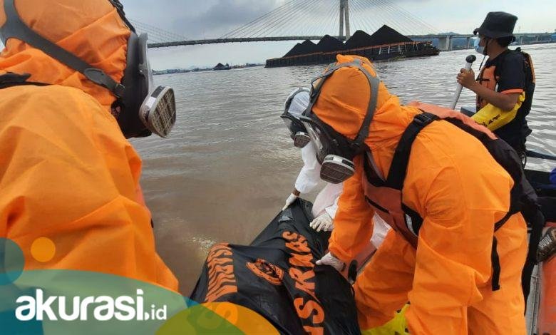 Pemancing Korban Abrasi di Jembatan Mahkota II Ditemukan Meninggal Setelah Tenggelam di Sungai Mahakam