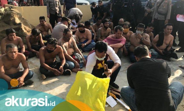 Buntut Sengketa Lahan Berdarah, 30 Orang Bawa Senjata Tajam Diciduk Polisi