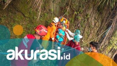 Hidup Sendiri di Atas Gunung Dekat Jembatan Mahakam, Pria Ini Dievakuasi SAR karena Strok