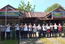 Kelurahan Satimpo Resmikan Posko Covid-19 dan Pengukuhan Garda Isoman