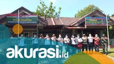 Kelurahan Satimpo Resmikan Posko Covid-19 dan Pengukuhan Garda Isoman