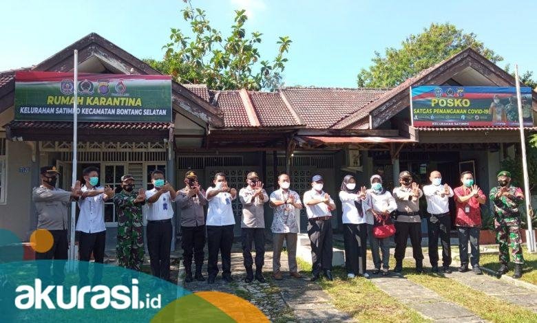 Kelurahan Satimpo Resmikan Posko Covid-19 dan Pengukuhan Garda Isoman