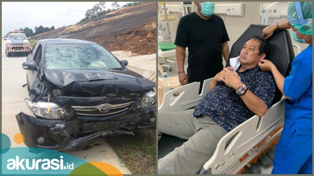 Kronologis Kecelakaan Tunggal yang Dialami Mantan Calon Wali Kota Samarinda, Zairin Zain