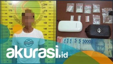 Pengedar Narkoba Ditangkap di Kelurahan Kanaan, Terancam Membusuk di Penjara