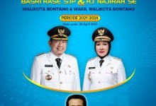 Perumda Bontang Ucapan Pelantikan Wali Kota Basri Rase
