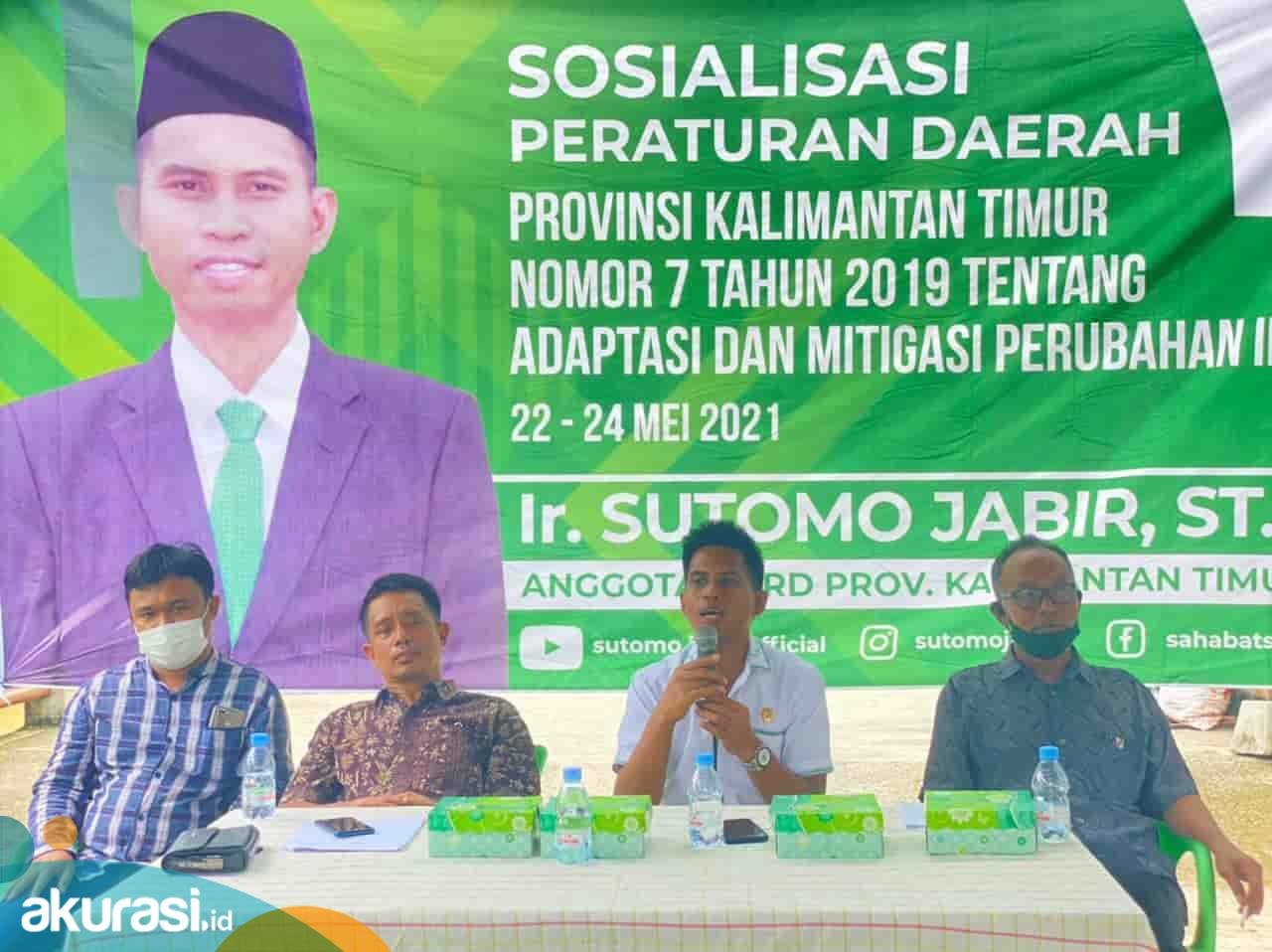 Bicara Adaptasi dan Mitigasi Perubahan Iklim, Sutomo Jabir: Saya Pilih Gunung Elai yang Jadi Langganan Banjir