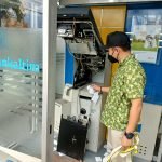 Mesim ATM BPD Kaltimtara di Jalan Antasari Dibobol, Keburu Ketahuan, Pencuri Gagal Ambil Uang