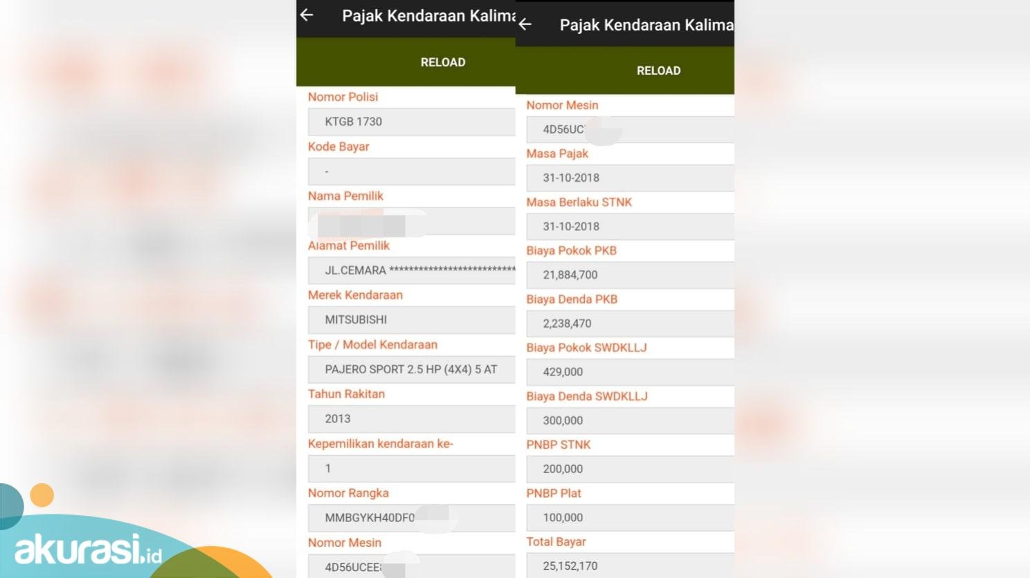 Waduh! Pajero Tabrak Warga Loktuan Hingga Tewas Ternyata Tunggak Pajak Sejak 2018