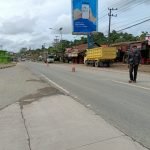 Hari Pertama Pembatasan Kendaraan Antara Kota, di Samarinda Pos Pengamanan Sepi