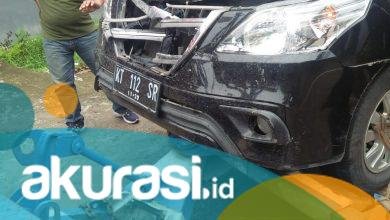 Waduh! Rombongan Andi Harun Kecelakaan saat Meninjau Posko Pengamanan Perbatasan