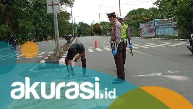 Polisi Gelar Olah TKP, Penabrak Motor di Depan SD YPK Terancam 6 Tahun Penjara