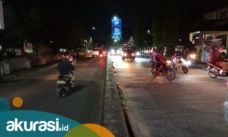 Dilarang Konvoi Saat Malam Takbiran, Jalan di Samarinda Sepi