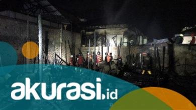 Api Membakar Bangsal 10 Pintu, Penghuni Rumah Nyaris Terbakar