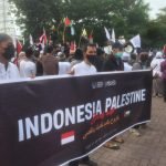 Gelar Aksi Bela Palestina, Ratusan Warga Berkumpul di Taman Samarendah