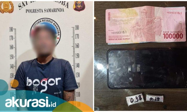 Pria Paruh Baya Ditangkap Polisi Gara-Gara Narkoba, Simpan 2 Poket Sabu